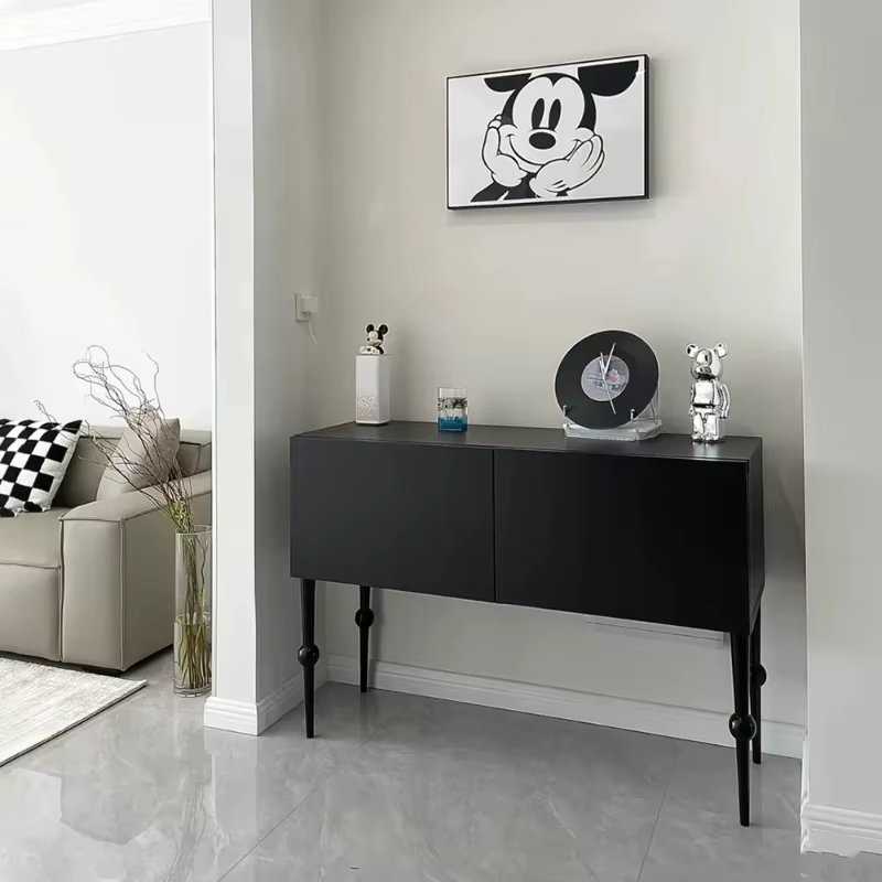 Table de couloir nordique tendance, Table d'angle de beauté Portable de luxe Unique, gain de place, 
