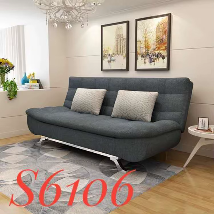 Moderne Double Futon Convertible pliable simple retirer sectionnel meubles de salon retirer canapé-l