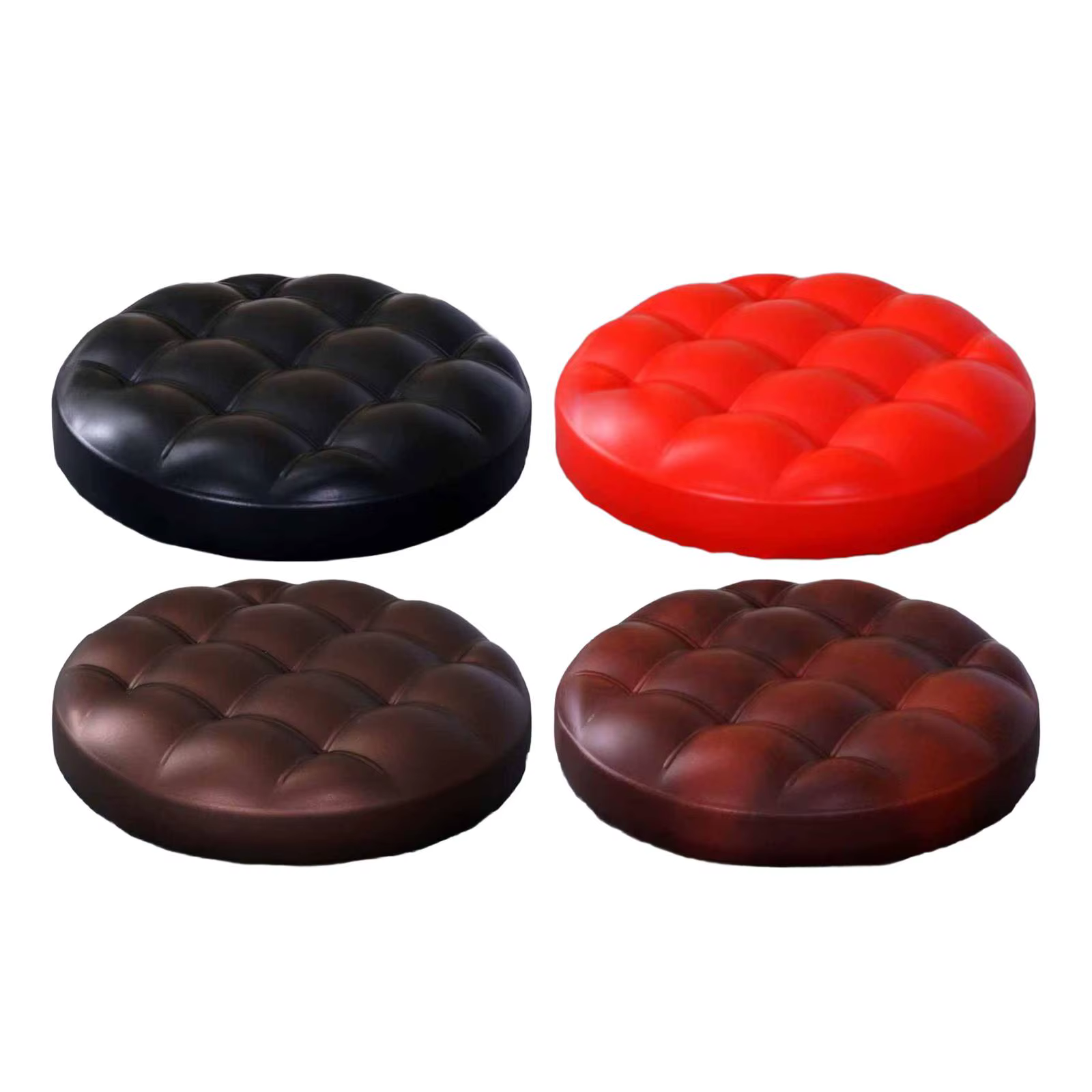 Coussin de siège de tabouret de Bar, coussin de siège rond de remplacement, accessoire de chaise de 