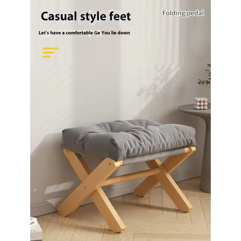 Chaise de maquillage pour porte de salon, petit banc de canapé, table à thé, repose-pieds, tabouret 