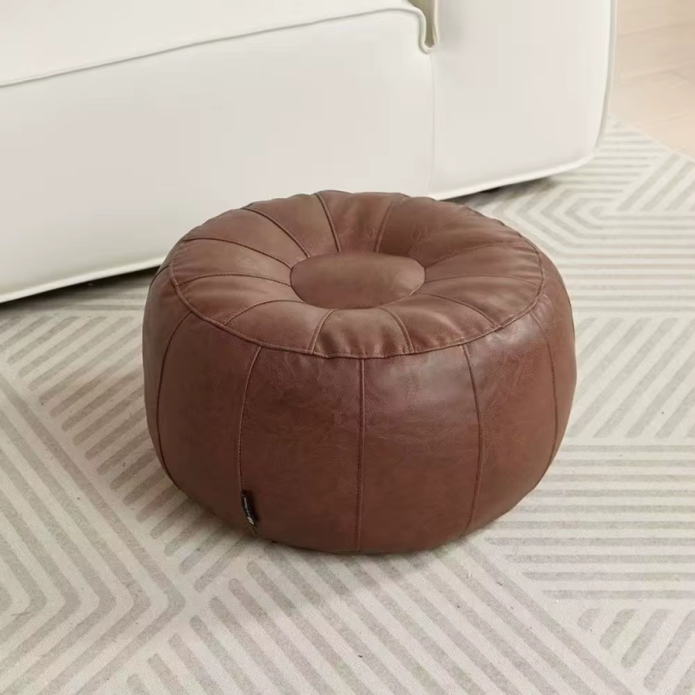 Banc de rangement en cuir PU non rembourré, besoin de remplir des vêtements, chaise de rangement de 