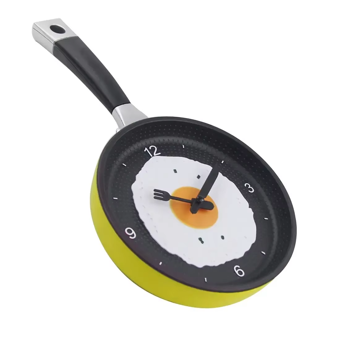 Poêle à frire créative, nouveau Design de vaisselle, modélisation d'horloge de cuisine, décoration d