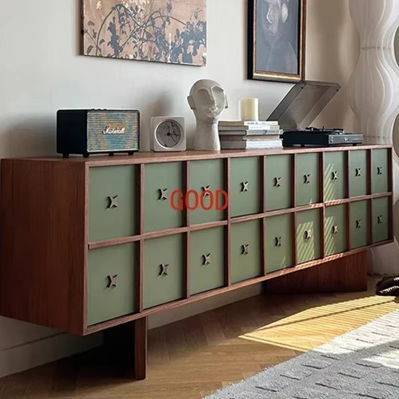 Meuble TV Moderne de Luxe, Unité de Rangement Design pour Salon, Console Esthétique pour Table à Man