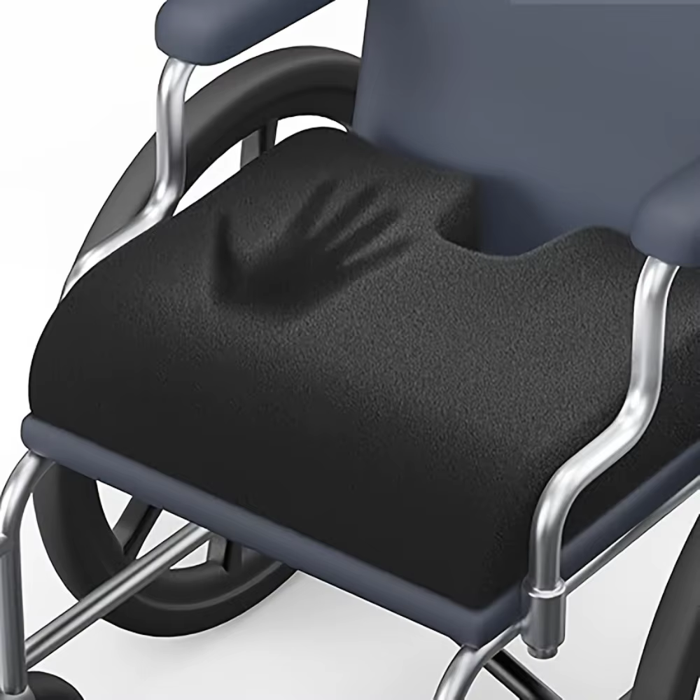 Coussins de siège pour fauteuil roulant pour sciatique dos coccyx pression douloureuse ulcère soulag