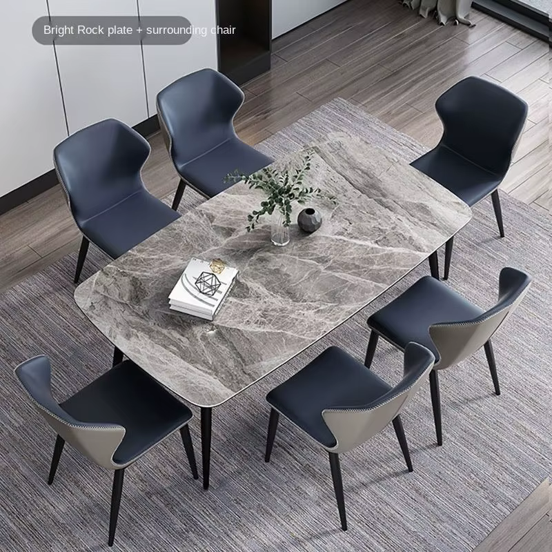 Table à manger 6 chaises papillon, ensemble de meubles de salle à manger modernes, chaise de Restaur