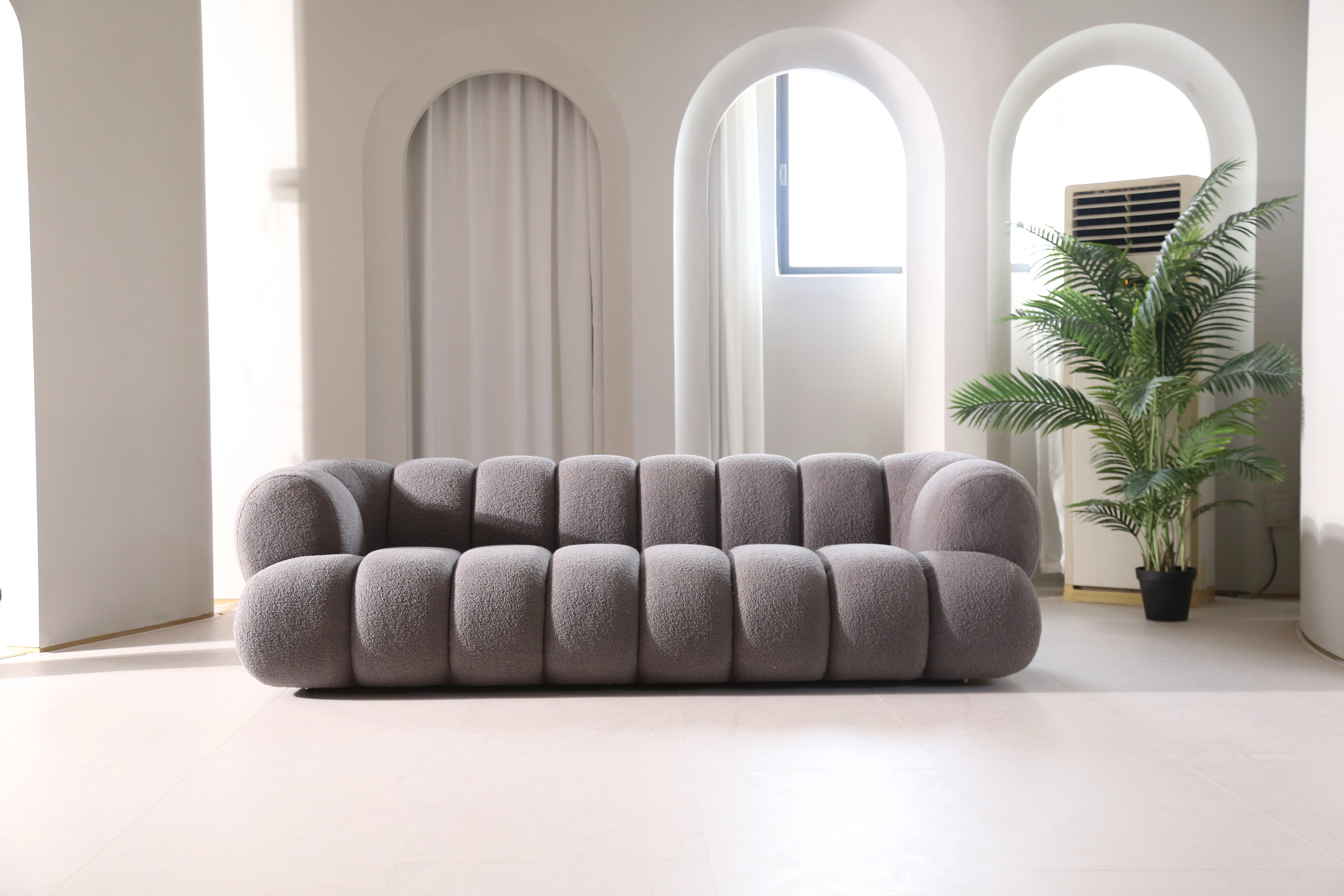 Ensemble de canapé en tissu confortable et contemporain, nouveau Design, pour chambre à coucher, sal