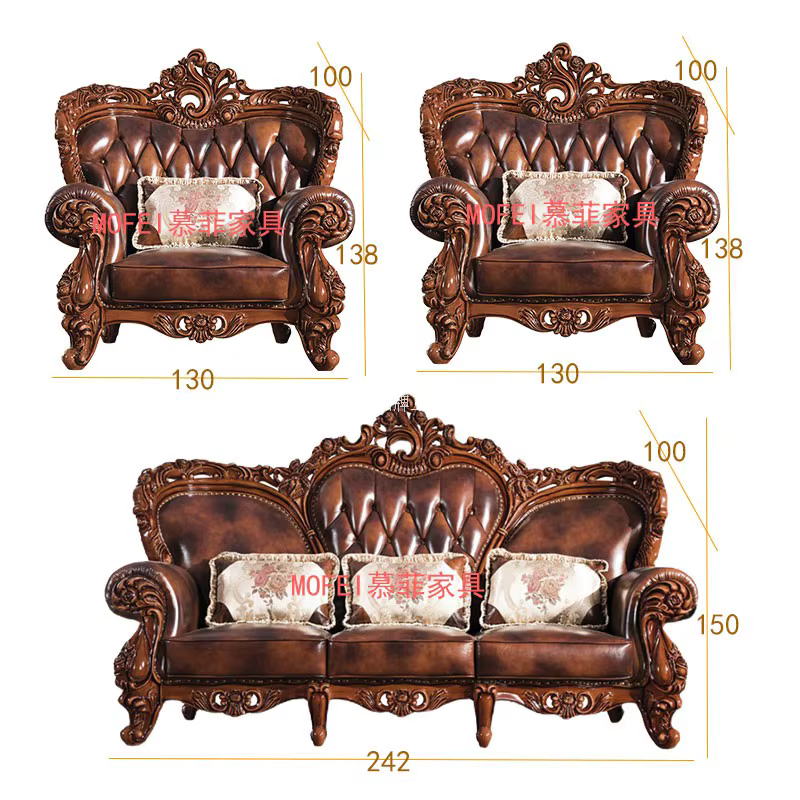 Salon inclinable adultes canapé Europe appartement confortable romantique canapé filles coussin Diva