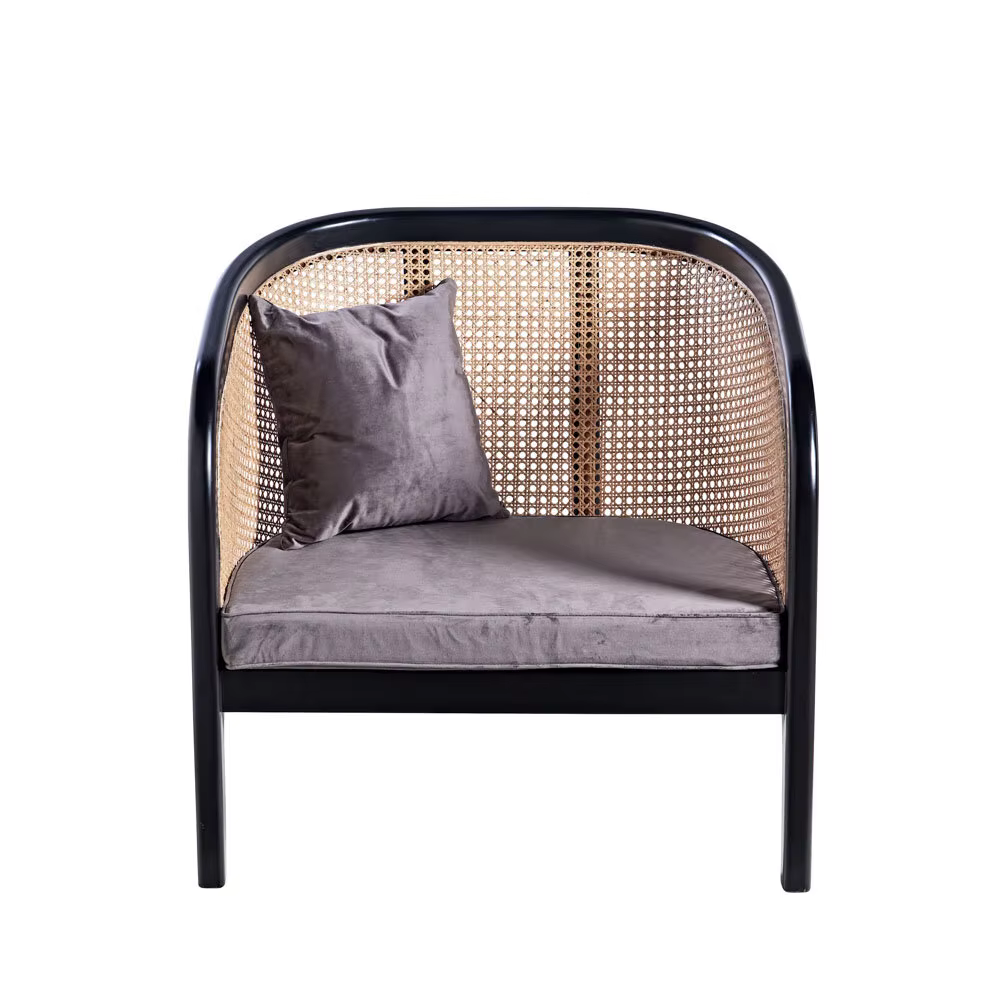 Canapé en bois massif de Style chinois, tissu en rotin tissé, trois stand de styliste créatif, nouve