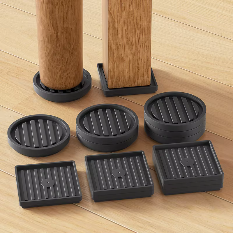 Pinces antidérapantes universelles pour meubles, ensemble de coussinets en feutre collants de 12 piè