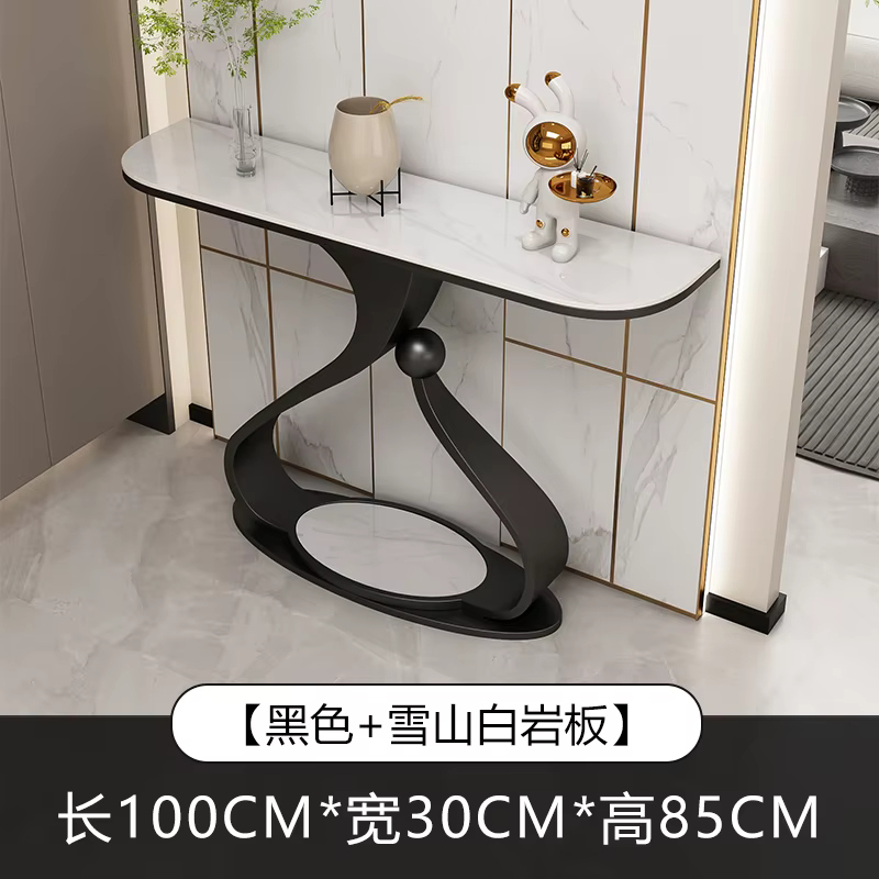 Table de Console Glam Design pieds en métal Table de Console rétro Glamour français élégant moderne 