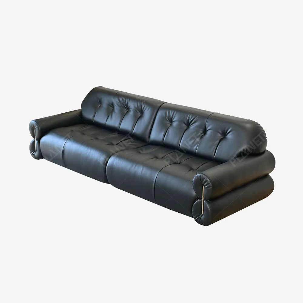 Canapé moderne électrique multifonctionnel en cuir, meuble de salon nordique noir blanc gris, canapé