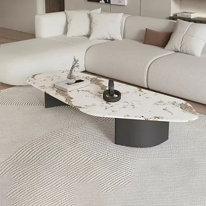 Table basse carrée élégante pour salon, tables basses mignonnes nordiques, meubles de maison classiq