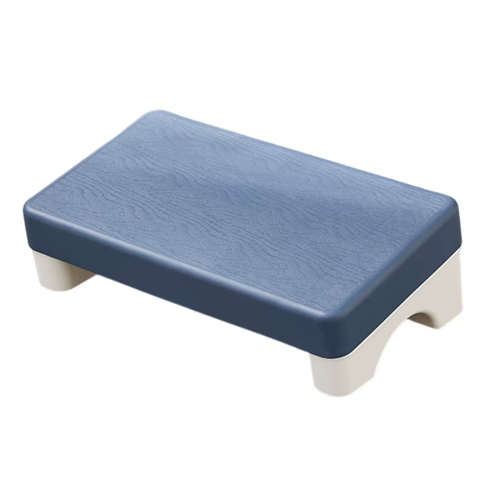 Repose-pieds ergonomique stable pour sous le bureau, en PP antidérapant, incliné pour améliorer le c