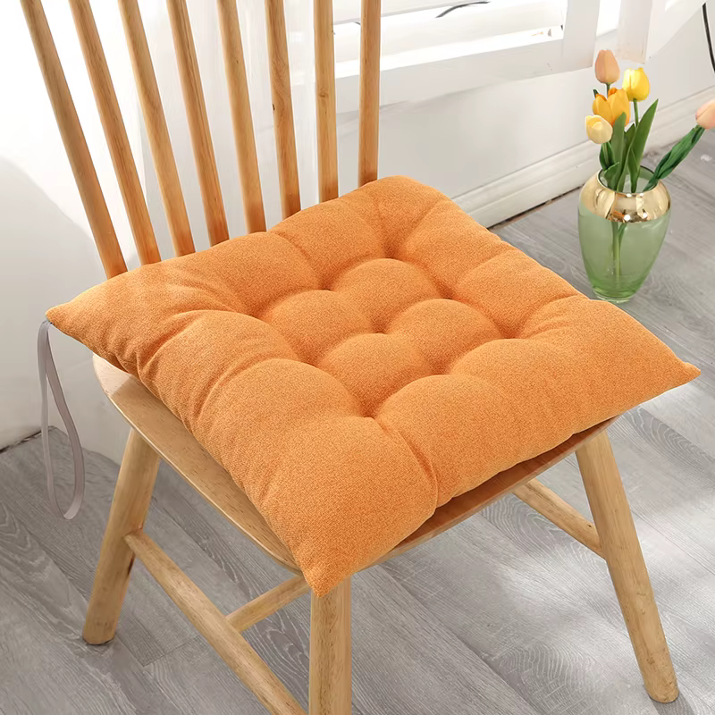 Coussin de siège de canapé de chaise souple quatre saisons, coussin de siège carré