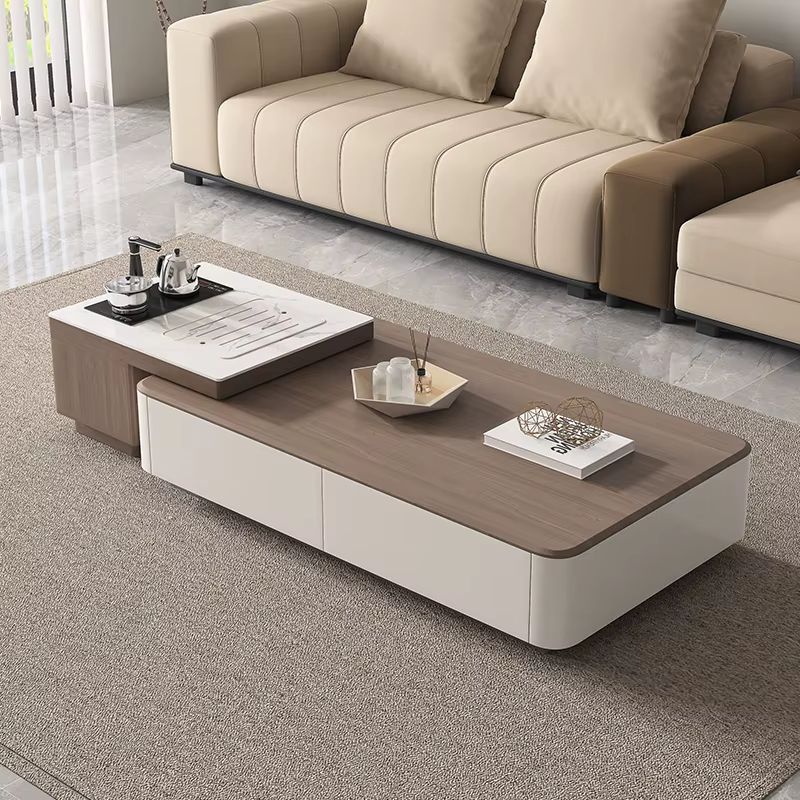 Table basse nordique De luxe, moderne, Unique, Design authentique, livres minimalistes, Meuble De Sa