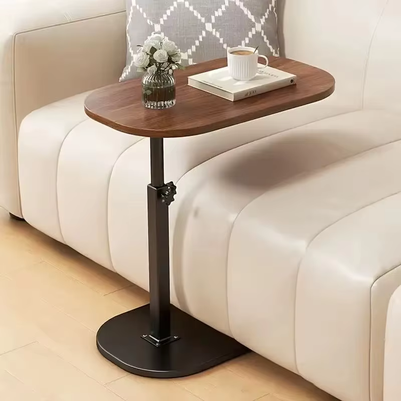 Table d'appoint de table C, tables de canapé avec plateau TV, 360 °   Table d'appoint pivotante et r