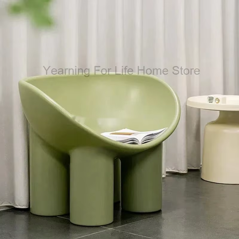 Roly Poly Chaise moderne canapé nordique Salon chaises Salon Salon paresseux ergonomique Relax conce