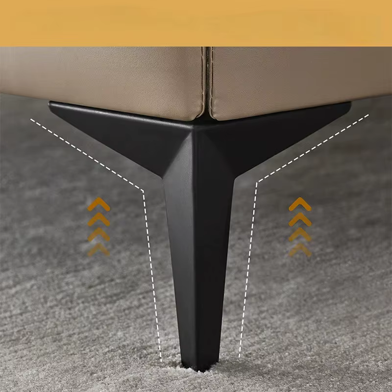 4 pièces de pieds de meubles européens de luxe de 15 cm, pieds de canapé en métal robustes, supports