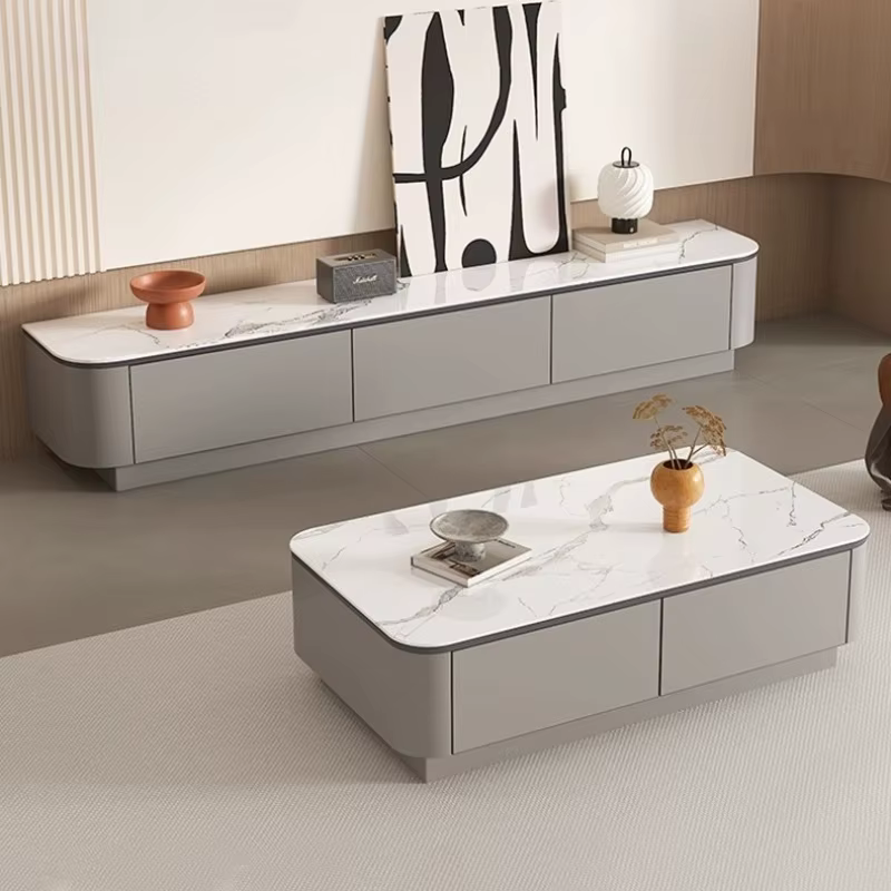 160 180 200 220 240 260 280 300 cm Meuble TV rock moderne Meuble TV Tables basses Table d'appoint Me