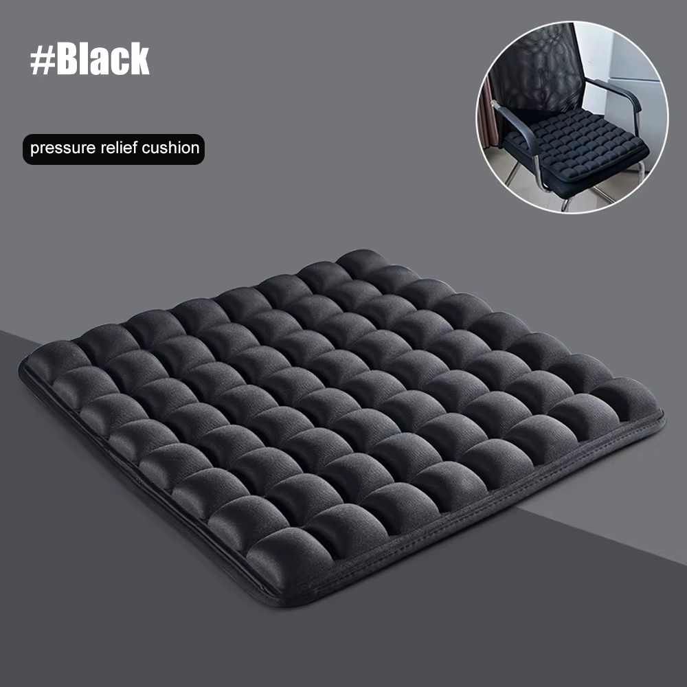 Coussin de siège antidérapant, protection des hanches respirante pour fauteuil roulant, chaise de bu