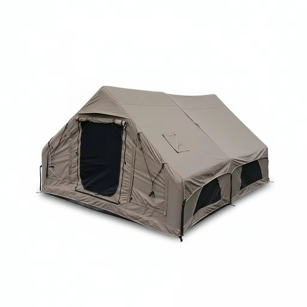 Tente gonflable, tente automatique pop-up de 6,3 mètres carrés, tente de camping familiale robuste p