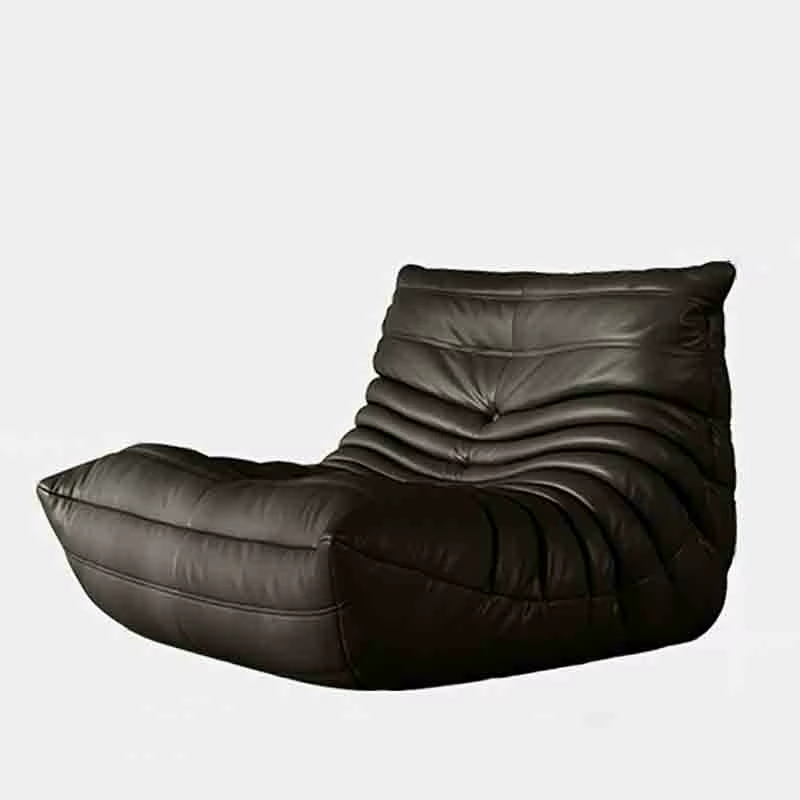 Canapé en mousse à siège unique, sans accoudoirs, paresseux, Chaise de feu confortable, pouf, pour a