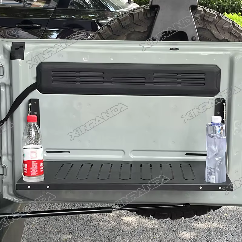 Table de coffre pliable, étagère de rangement pour le coffre, support de rangement pour Bronco 4 por