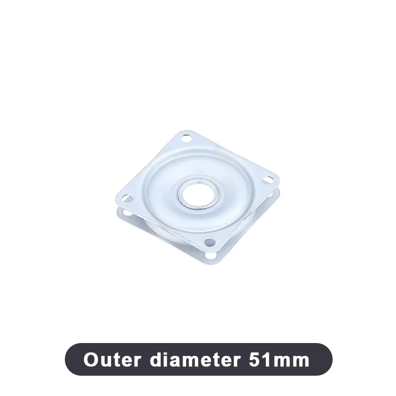 Plateau tournant Lazy Susan avec roulements à billes en acier, plateau de service rotatif à 360 degr