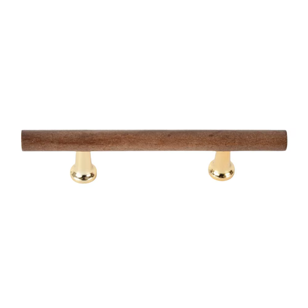 Poignées de porte modernes en bois massif, différentes tailles, boutons de tiroir multifonctionnels,
