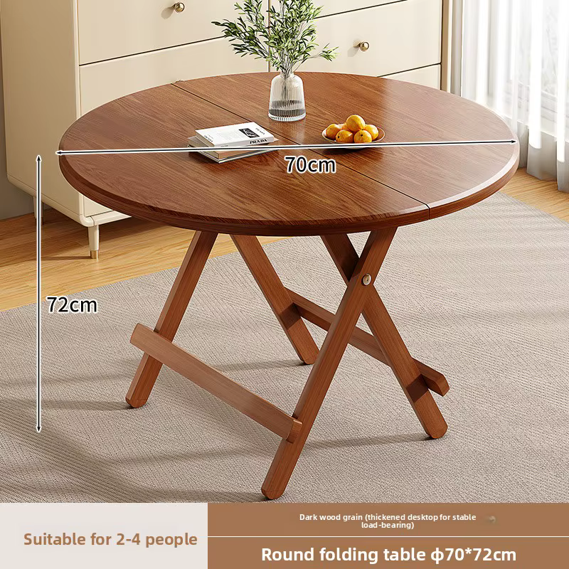 Table à manger pliable, bureau pliant robuste pour cuisine, meubles de Restaurant, aucun assemblage 