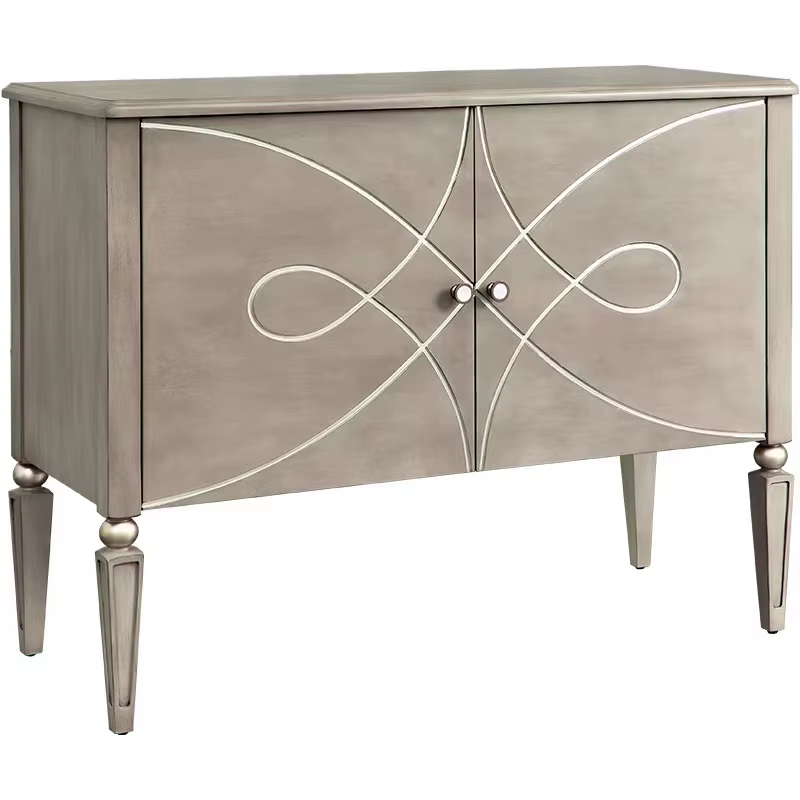 Table console moderne et minimaliste, table console de luxe avec rangement élégant, table console te