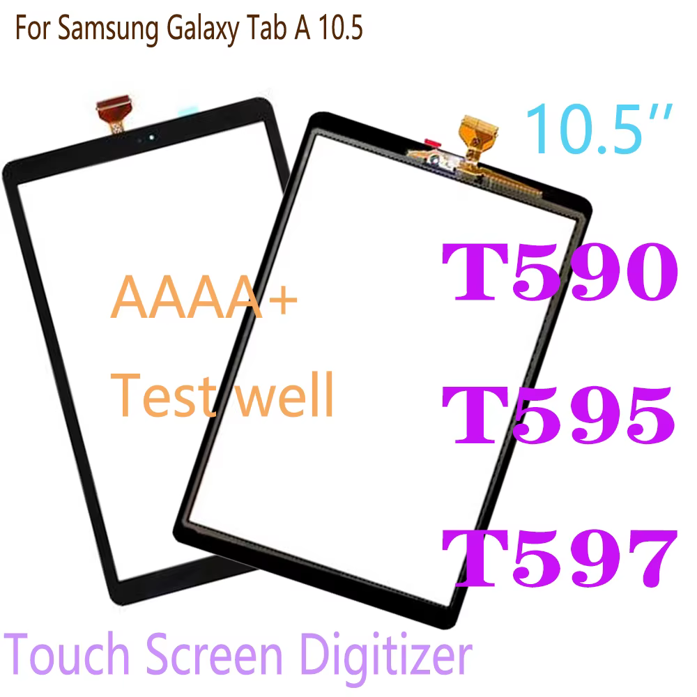 Uto AA + tablette tactile pour Samsung Galaxy Tab A 10.5 T590 T595 écran tactile Hébergements eur SM