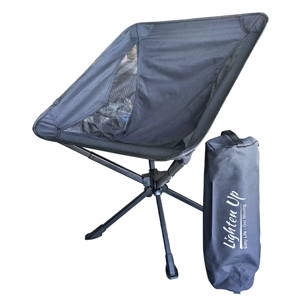 Chaises pivotantes détachables, chaise pliante de Camping, sac à dos d'extérieur, siège léger avec s