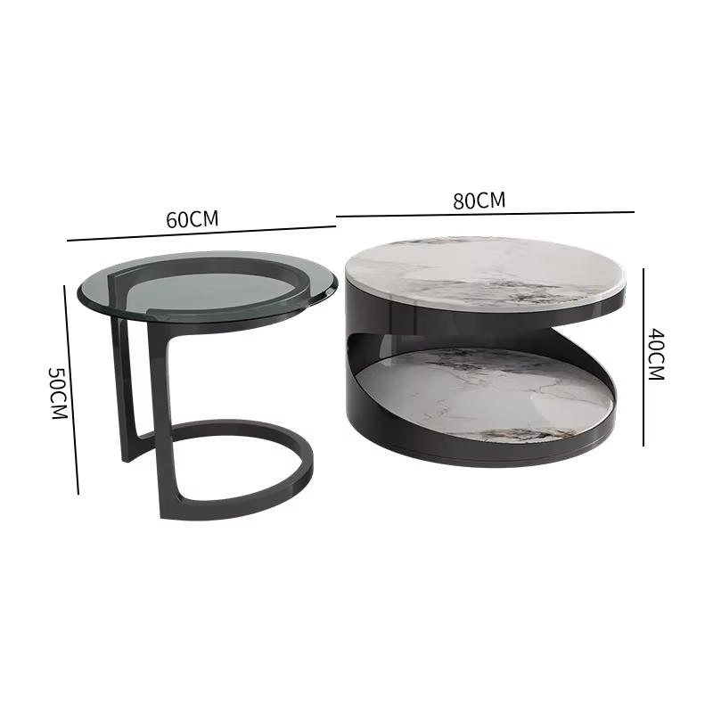 Table basse Glamour exquise, tendance, nordique, luxe, délicate, gain De place, meubles De salon