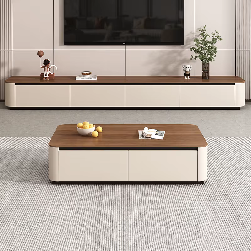 Meubles tv universels Funky bas professionnel vintage Simple coffre-fort rectangle grande table tv e