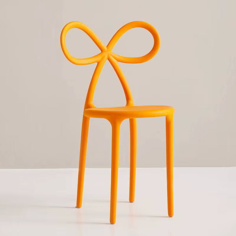 Chaise papillon pour la maison, tabouret de coiffeuse moderne et minimaliste à dossier épais, siège 