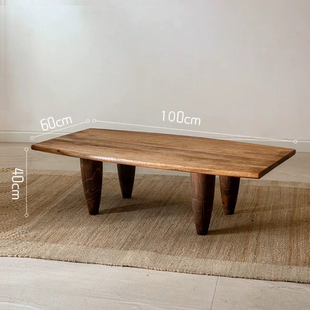 Table basse minimaliste du milieu du siècle, rectangulaire de luxe, esthétique, pour salon, Glamour,