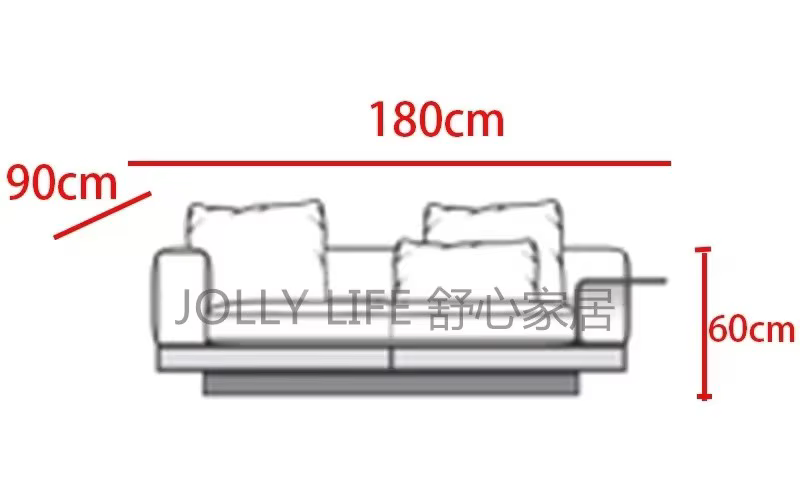 Canapés de salon de luxe design italien minimaliste confortable canapé inclinable coin relaxant Woon