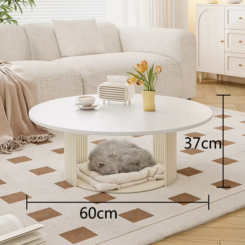Table basse ronde au Design industriel, Unique, minimaliste, esthétique, tendance, classique, pour s