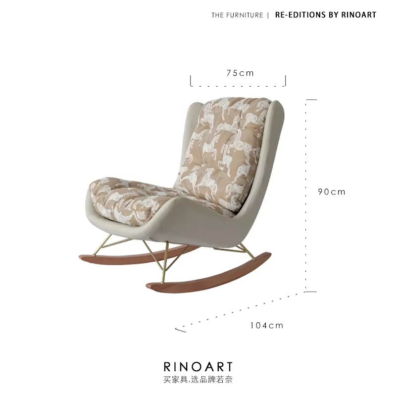 Événements Balcon chaises salon luxe moderne inclinable chaises design paresseux canapé Poltrona Par