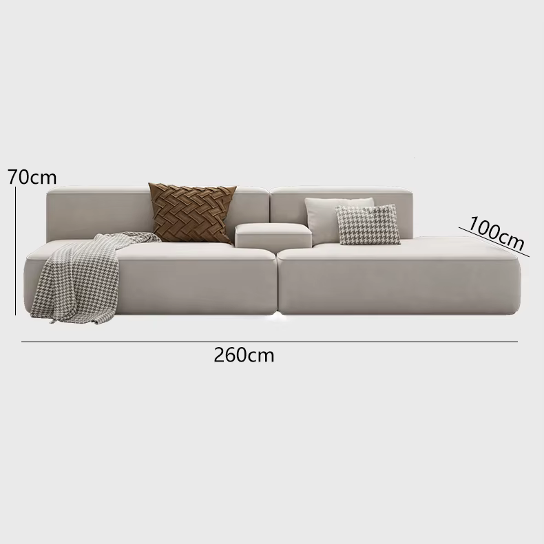 Canapé de salon sectionnel inclinable canapé d'angle de luxe européen 2 places minimaliste confortab