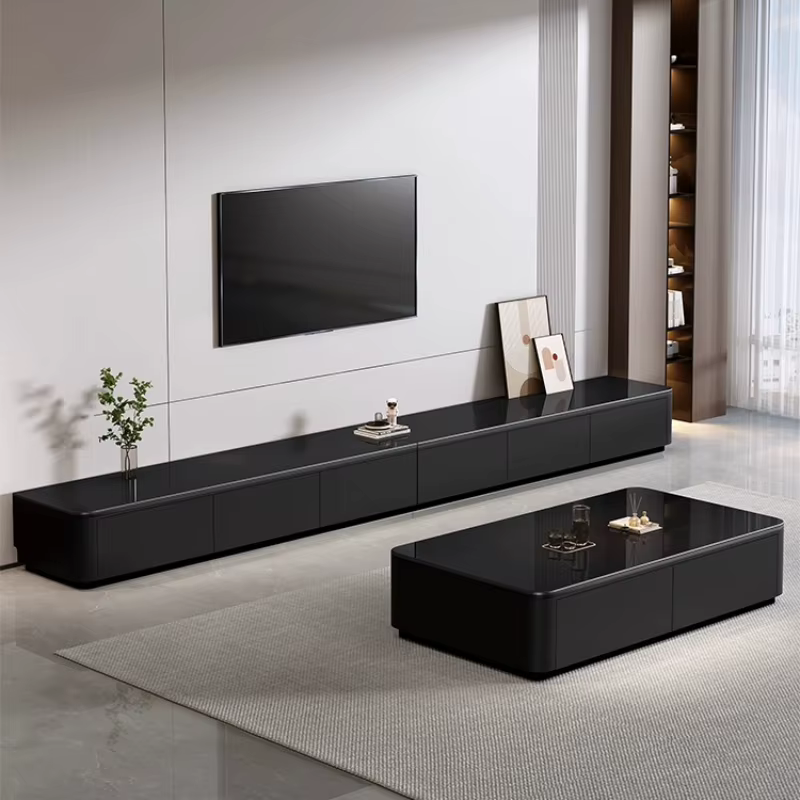 Étagère moniteur supports Tv divertissement mural minimaliste universel supports Tv esthétique nordi