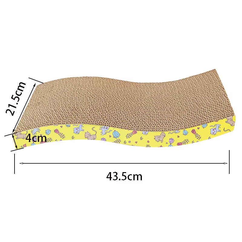 Planche à gratter pour chat, papier ondulé en carton, Protection de meubles Durable, canapé pour ani