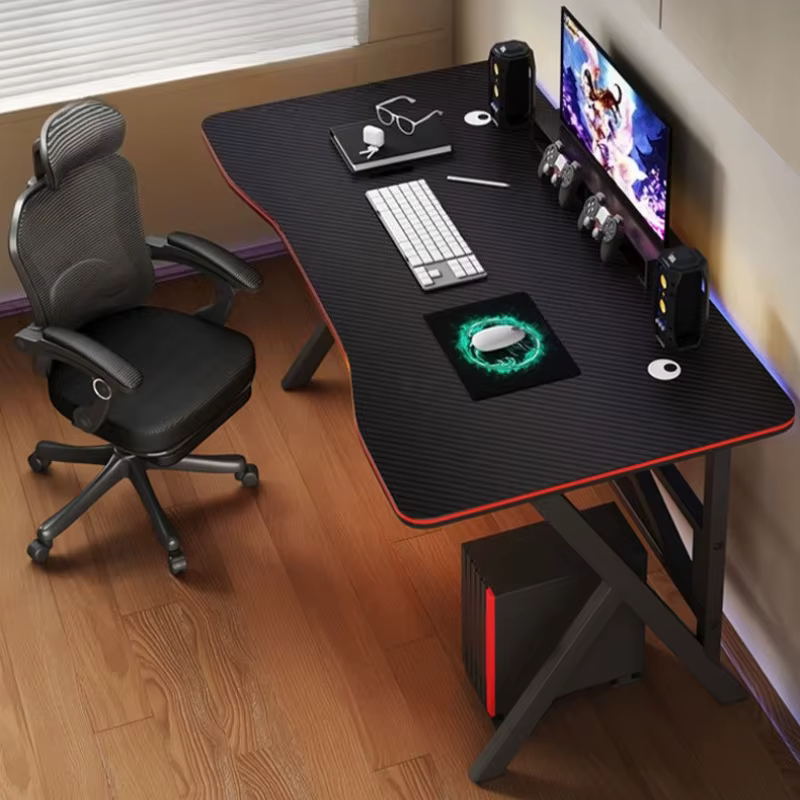 Table de jeu ergonomique bureau d'ordinateur de bureau Table d'étude jeu de luxe Table de jeu Stable