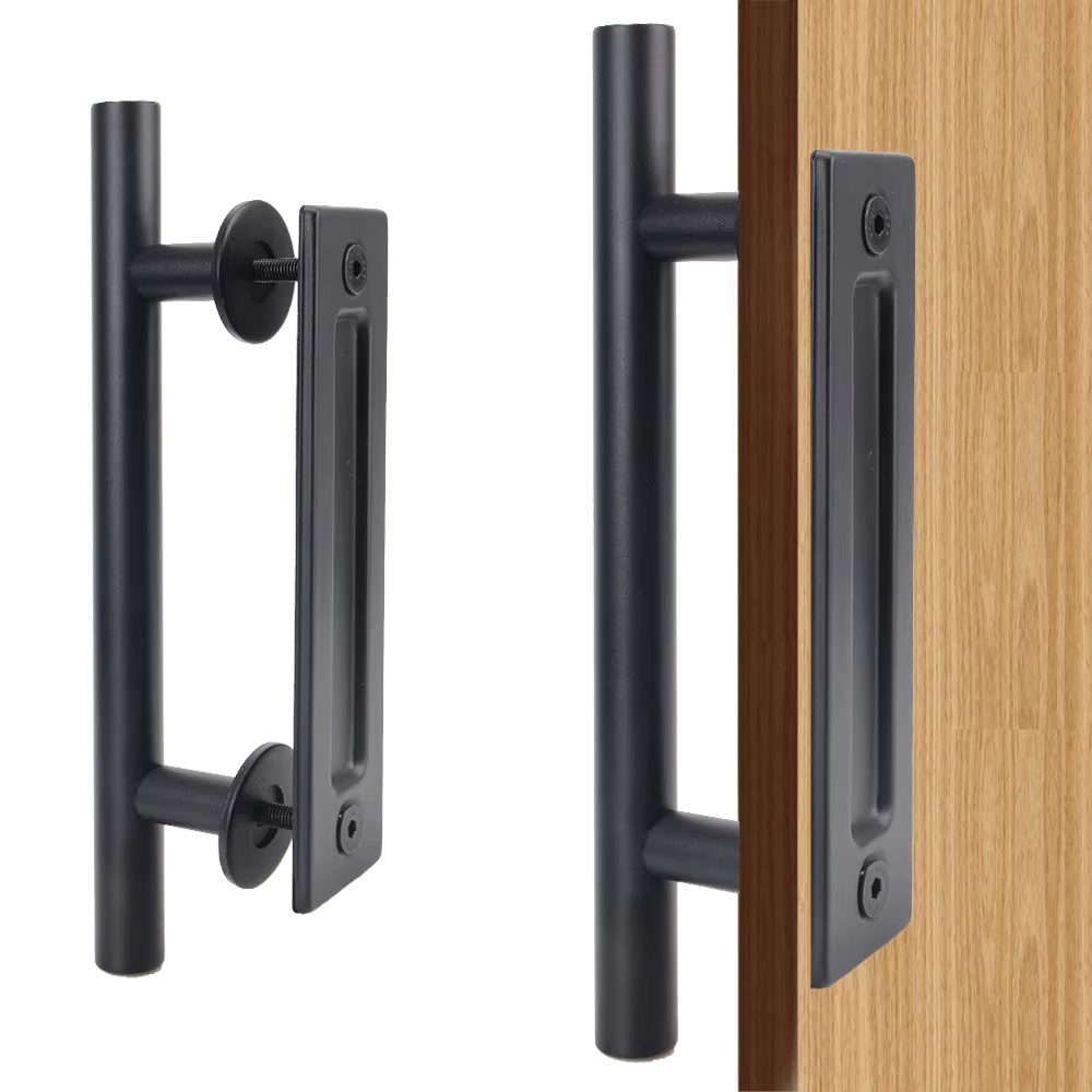 Pour armoire placard tirer encastré bois porte poignée coulissante grange