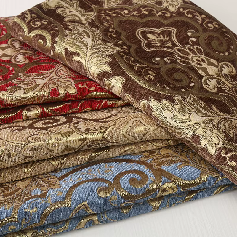Tissu de meubles jacquard de style européen