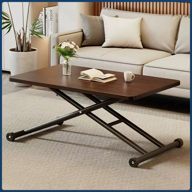 Table basse pliante relevable – Bureau multifonction mobile pour petits appartements