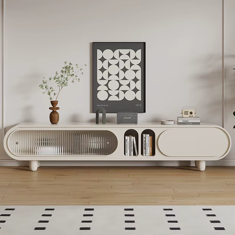 Meuble TV de Rangement Esthétique Glamour