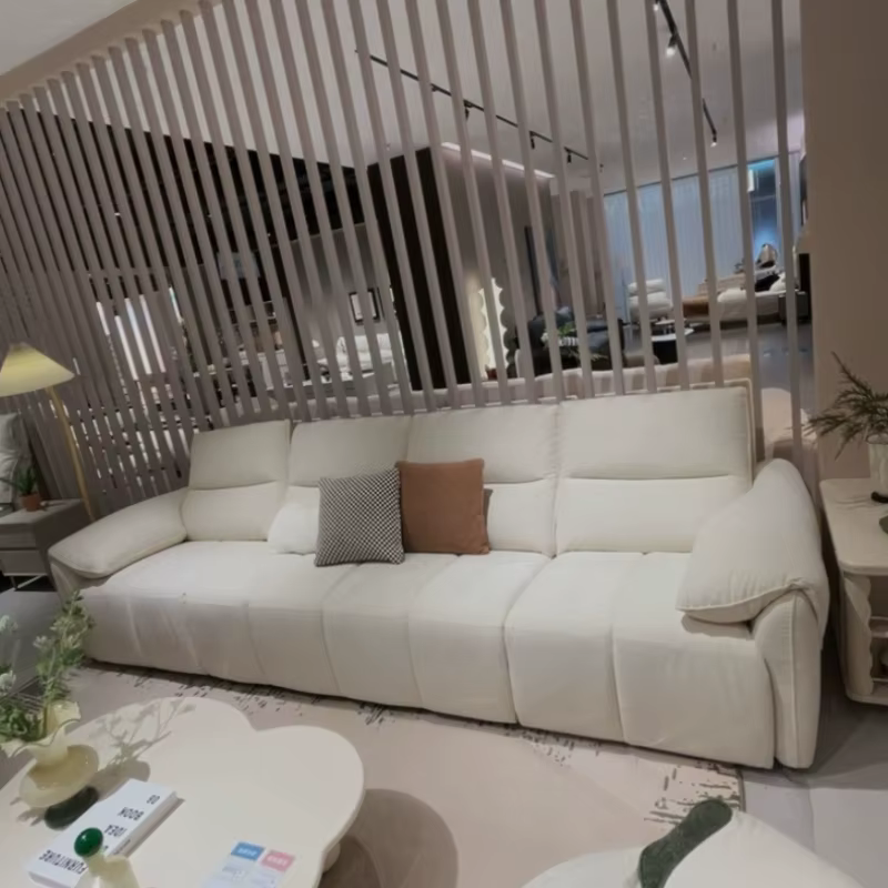 Canapé d'angle moderne de luxe en tissu anti-griffures pour chat