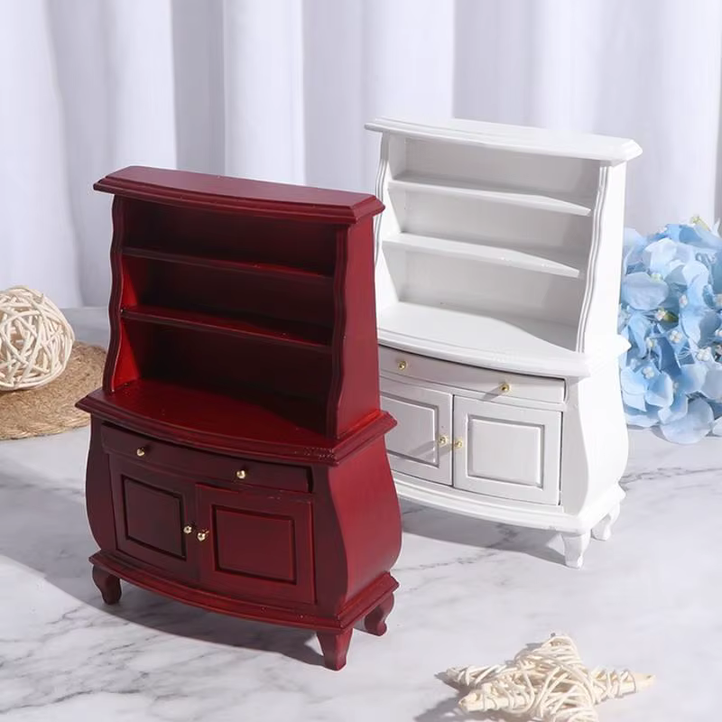 Mini bibliothèque en bois ouvrable